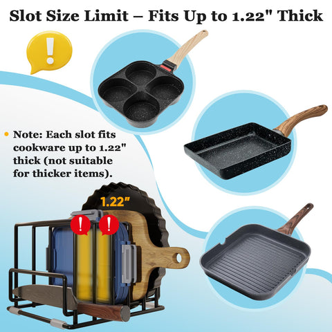 PMYEK non-slip base protects countertops while keeping items secure