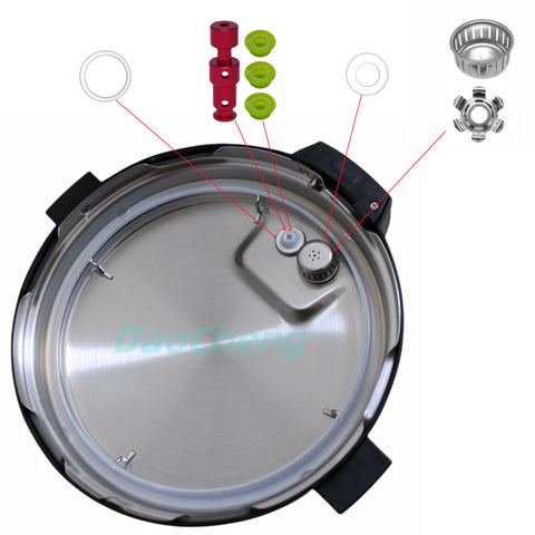 Pnltae included parts for 6 Qt offer a ready replacement kit.