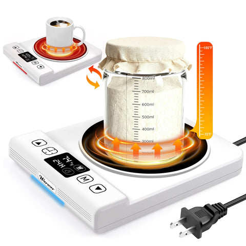 Poatwz 2-in-1 sourdough warmer showing precise fermentation control