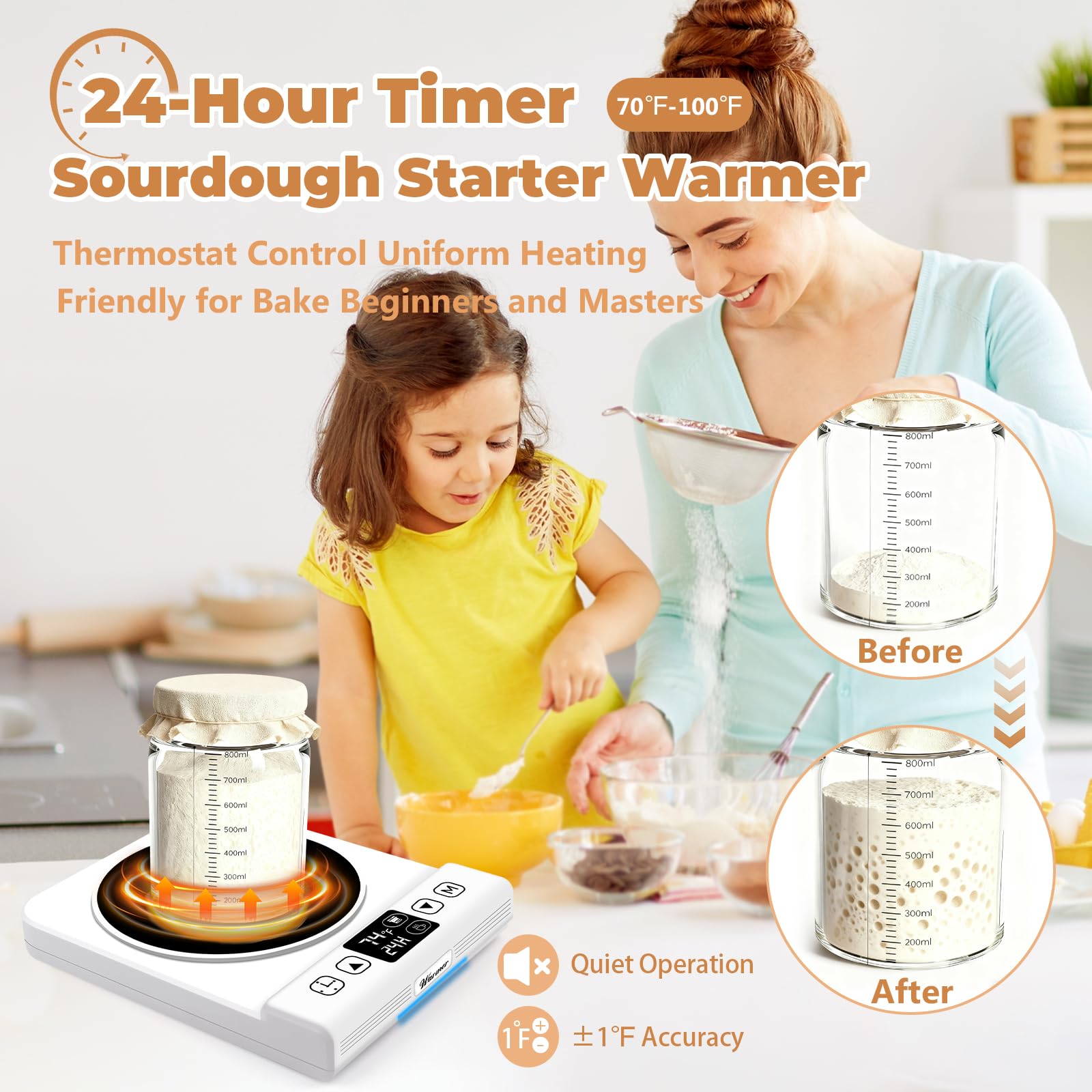 Poatwz precision thermostat enables stable fermentation temperatures