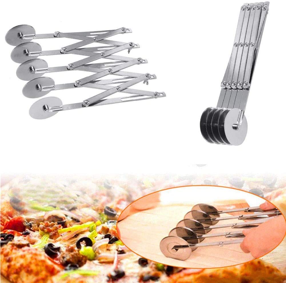Pobowlgarls dishwasher-safe cutter simplifies cleanup after pizza night.