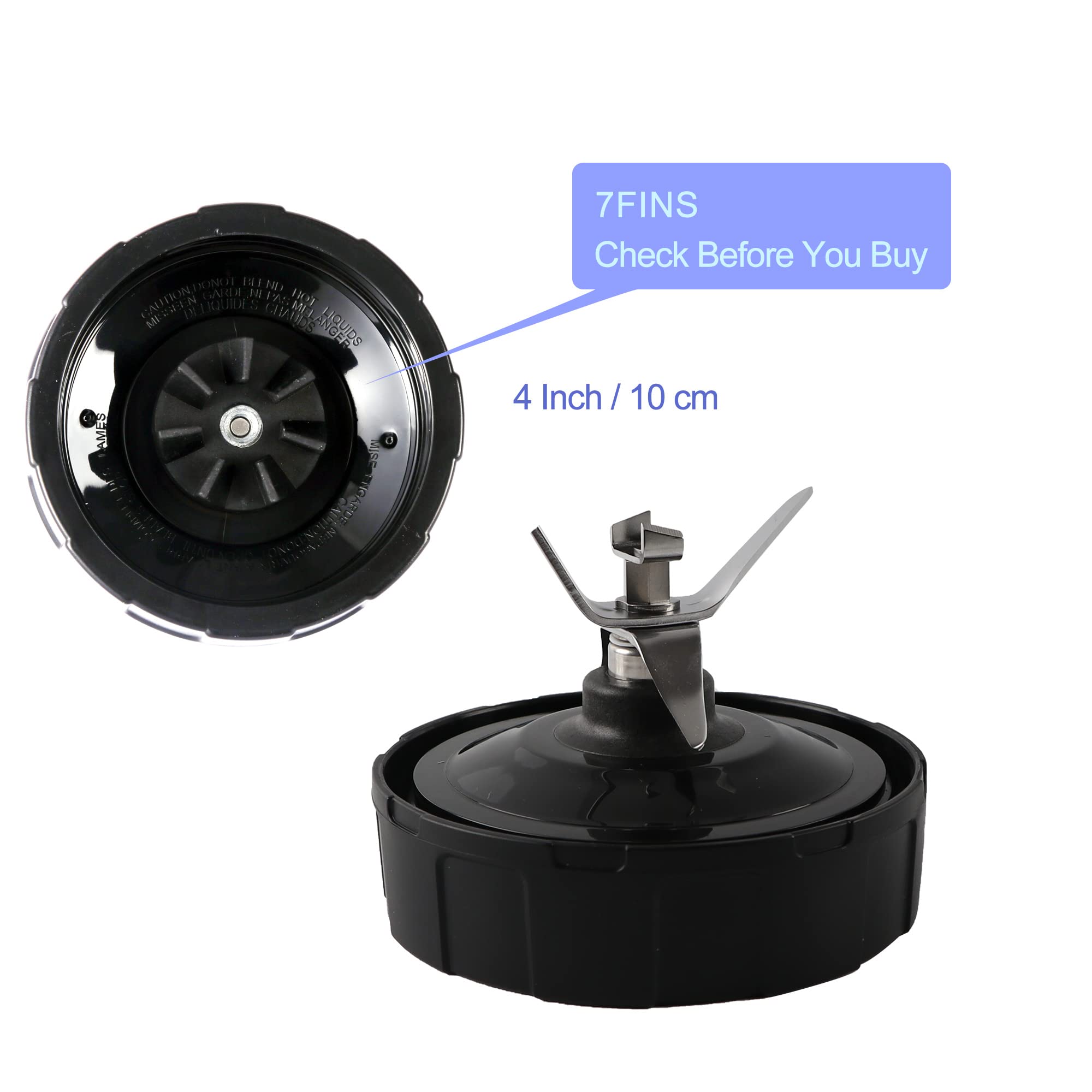 PODCAY blade assembly includes rubber gasket for simple installation.