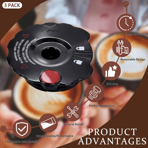 Podoy 119367 lid shown with Keurig 2.0 brewer to illustrate compatibility