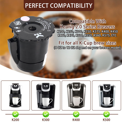 Podoy easy-fill reusable filter simplifies morning coffee routine.