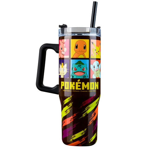 Pokémon Insulated Tumbler with Pikachu graphics keeps hydration stylish on the go.