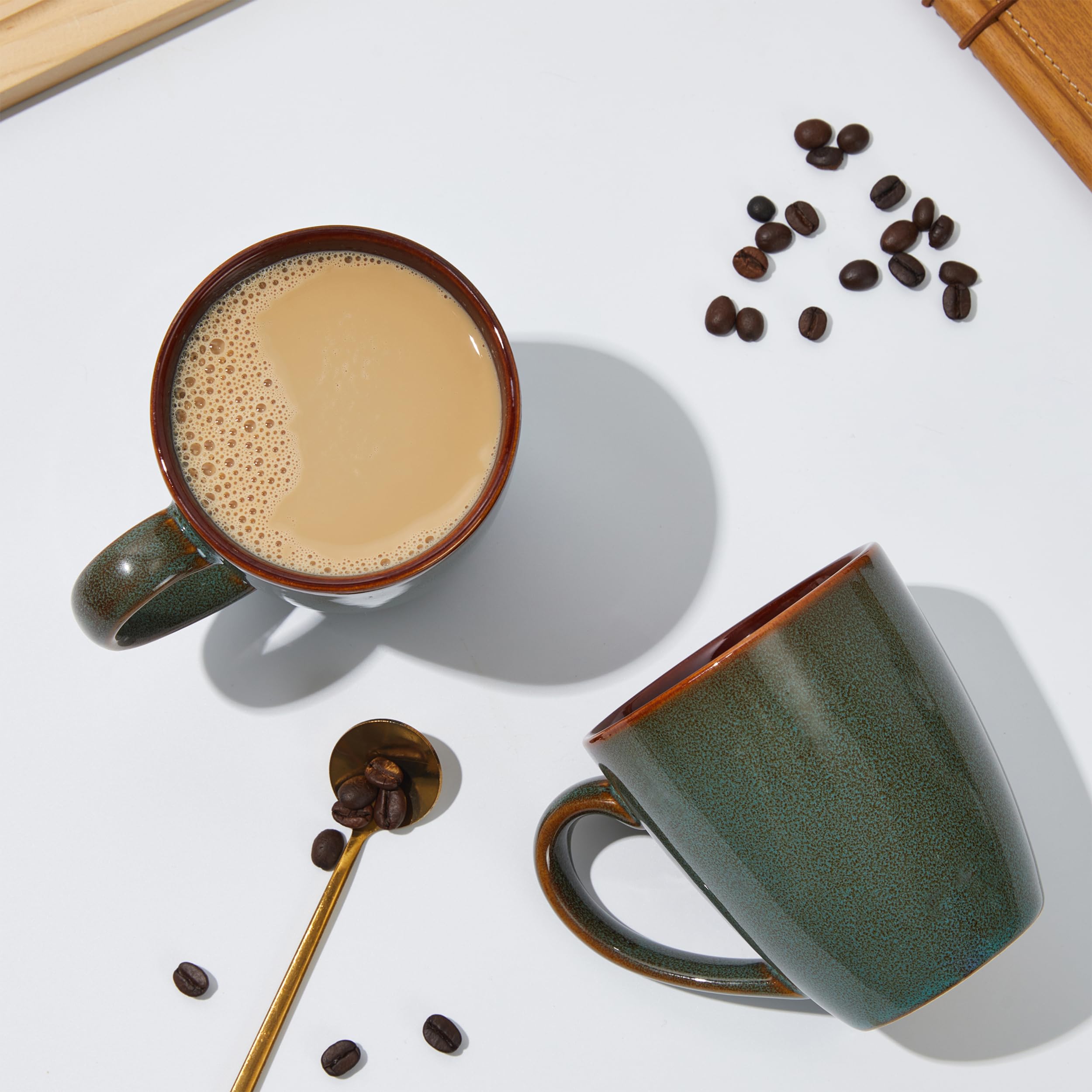 Pokini mugs are lead-free, cadmium-free ceramic for safe daily use