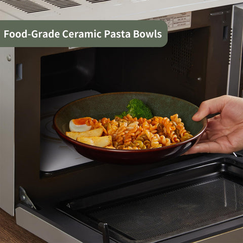 Pokini scratch-resistant glaze withstands daily use and utensils.