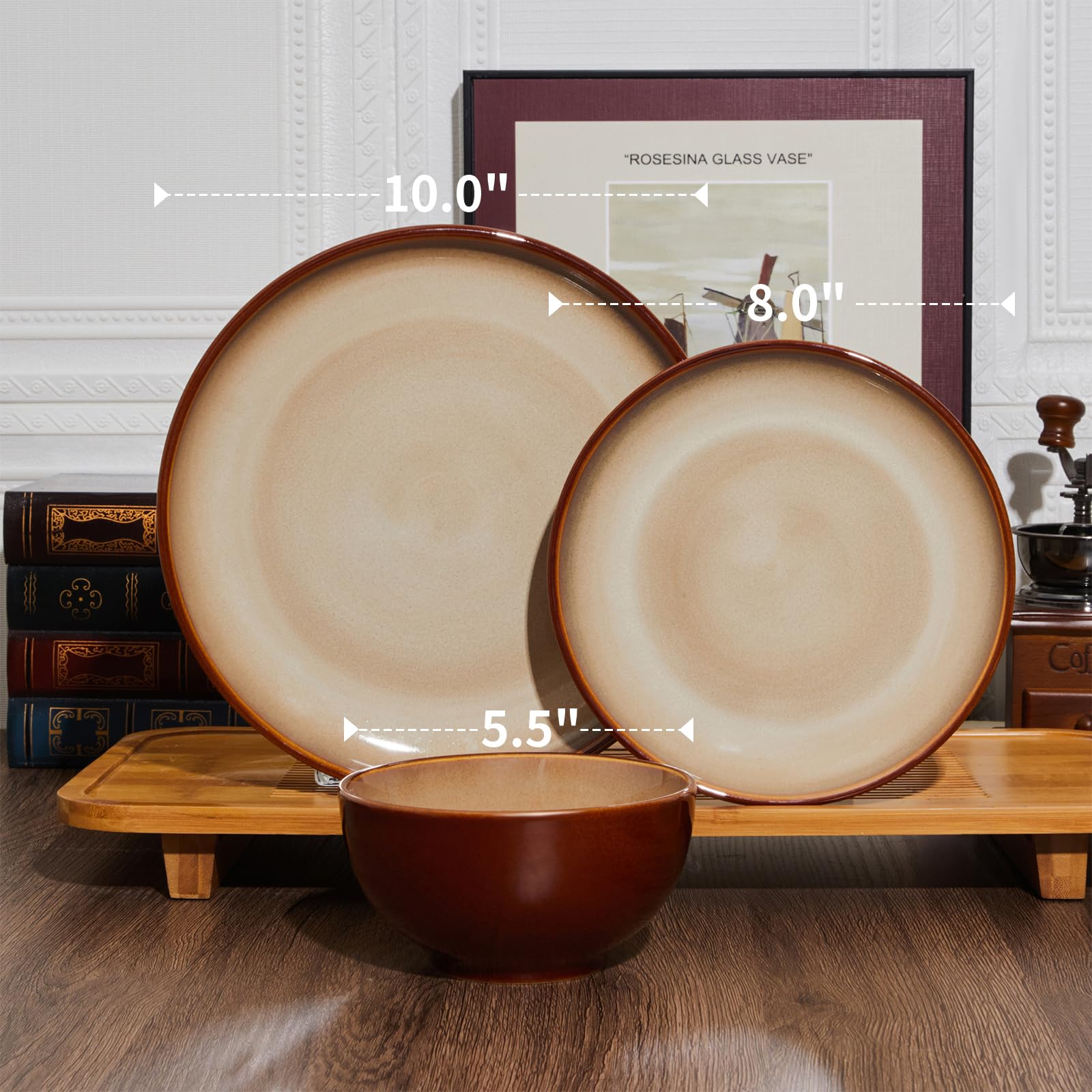 Pokini microwave-safe and dishwasher-safe stoneware suitable for busy households.