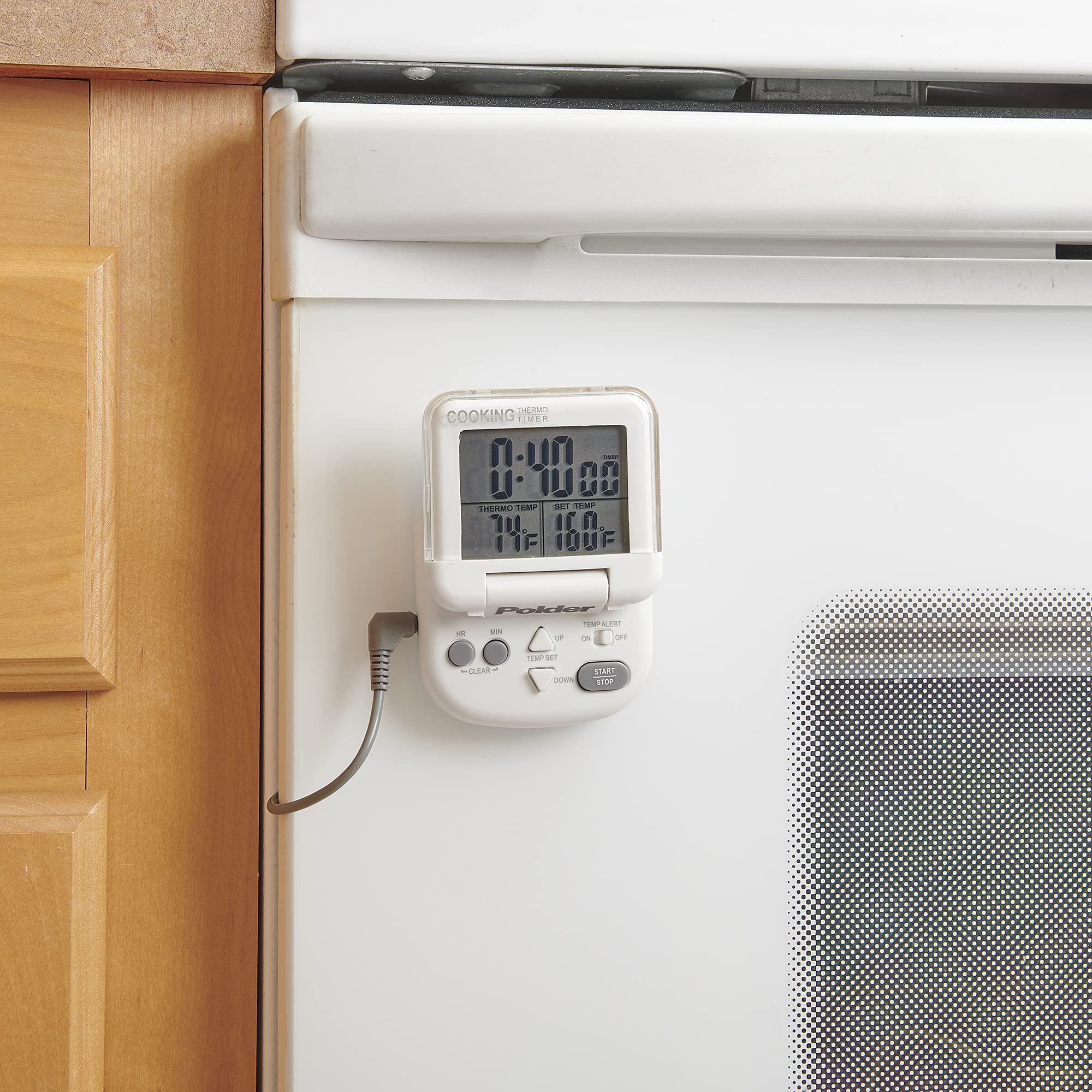 AAA battery included for immediate use in your kitchen.