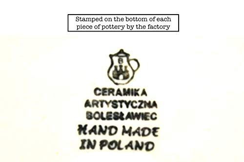 Polish Pottery Gallery Bubble mug 11oz, ideal for gifting and daily use with tea or coffee.