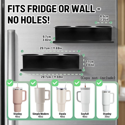 POLRAI versatile holder fits Stanley and similar cups for varied spaces