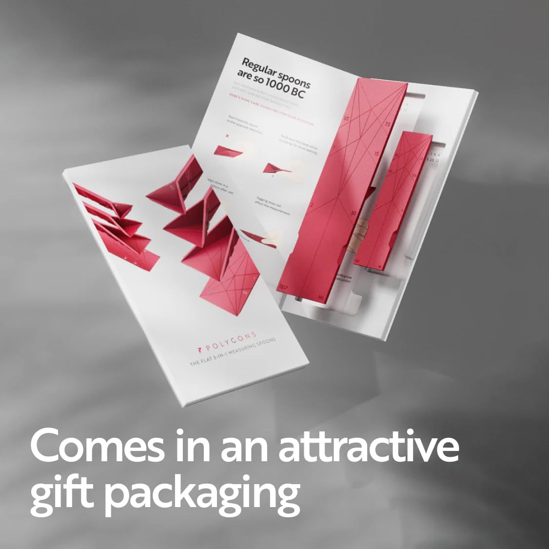 Polygons Original packaging-ready gift packaging for gifting cooks.