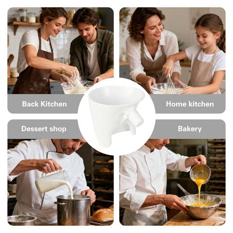 POMFAEE KitchenAid compatibility fits KitchenAid mixers for precise pouring.
