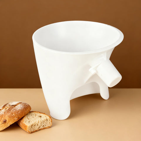 POMFAEE stand mixer compatibility ensures smooth ingredient transfer.
