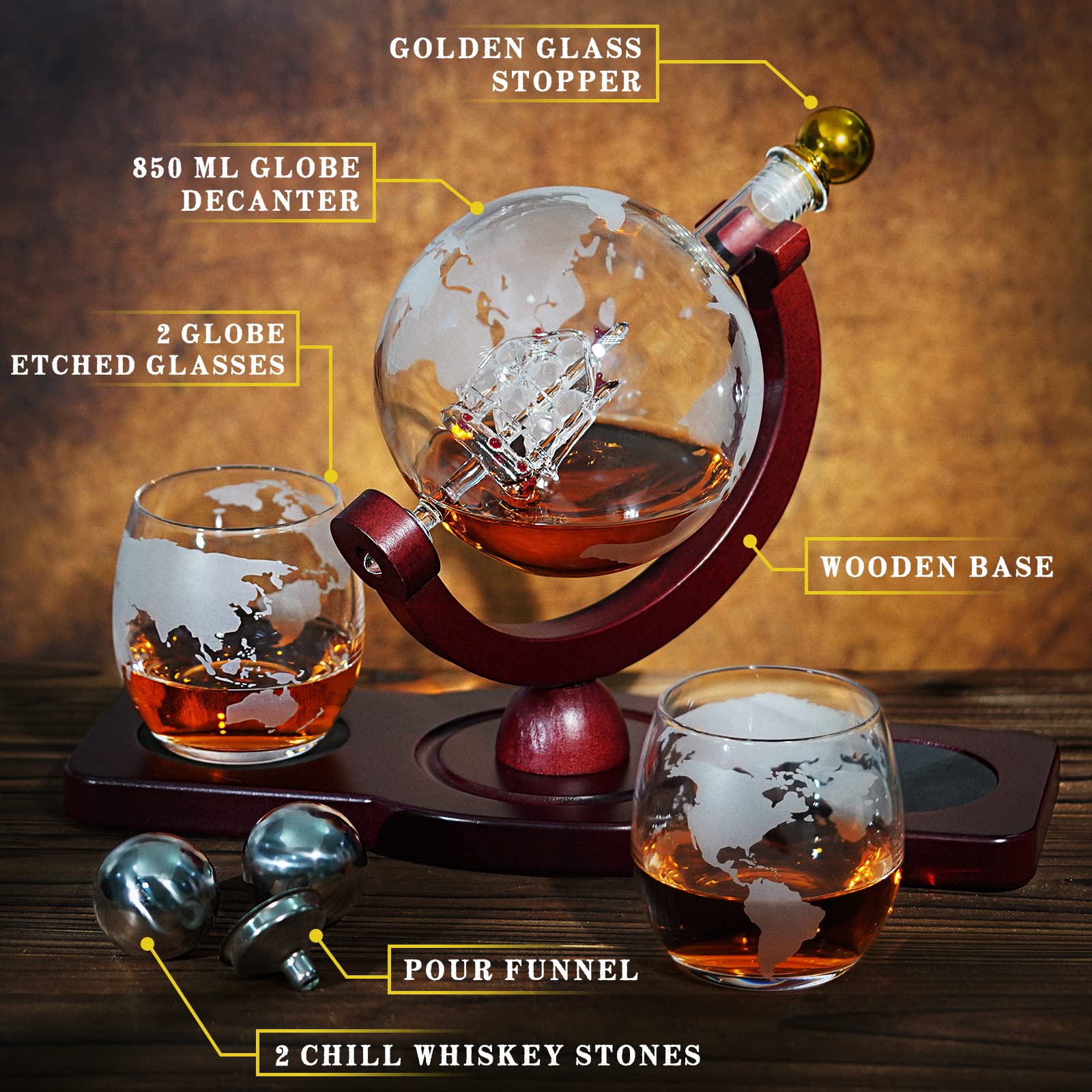 PONPUR Christmas gift set for men adds a sophisticated touch to celebrations.