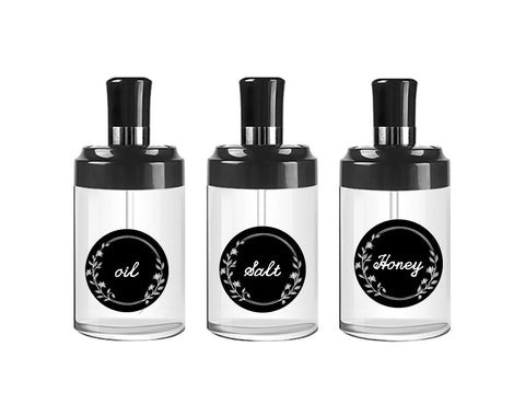 Pop Resin labels adhere to smooth surfaces and peel away cleanly.
