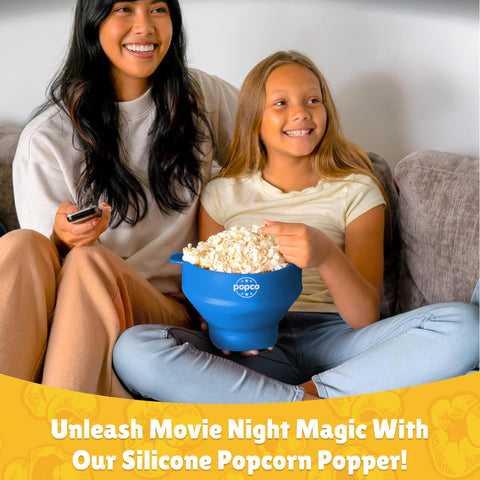 Popco 15-cup capacity ideal for family movie nights and gatherings.