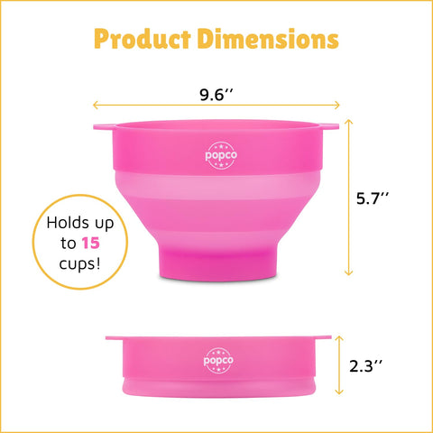POPCO Hotpop microwave popcorn maker delivers quick, tasty snacks.