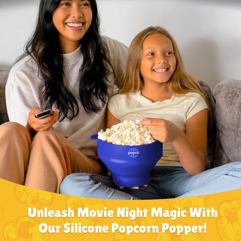 POPCO popcorn popper with lid included for steam control