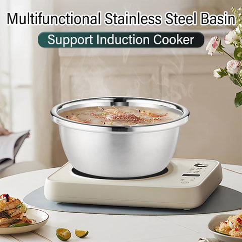 POPGRADE induction-friendly bowl suitable for versatile cooking tasks.