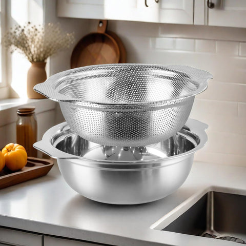 POPGRADE versatile kitchen tool for washing rice, pasta, vegetables and fruit