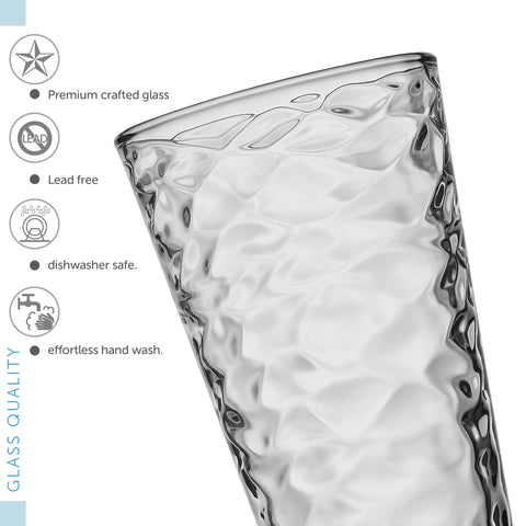 POPLASS Biscayne shot 3 oz glass with precise pours