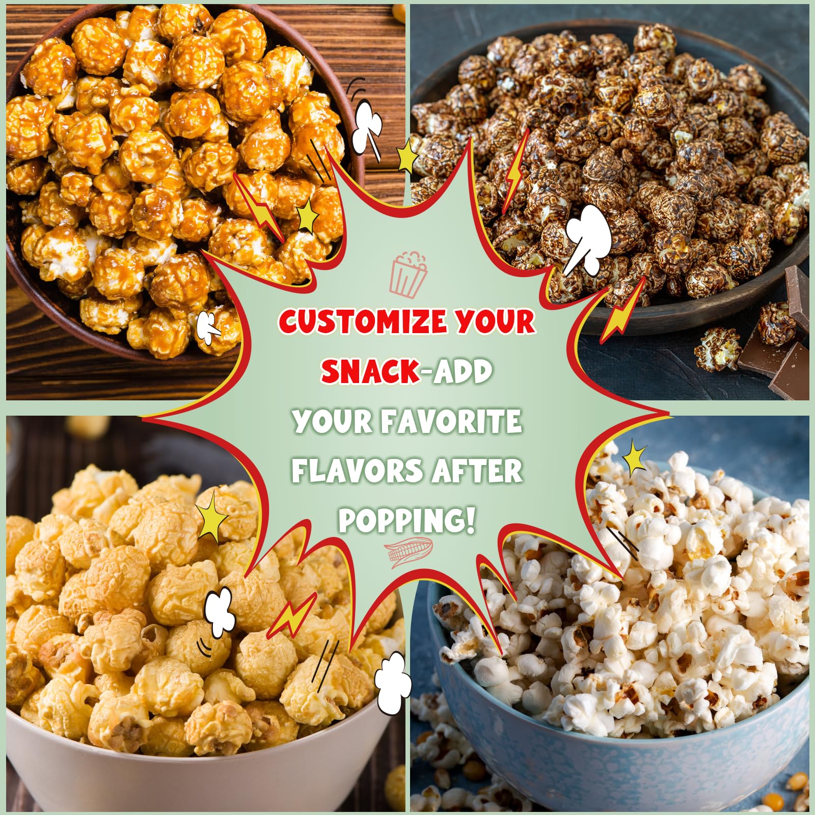 Popperchoice healthy snack no oil emphasis for clean snacking