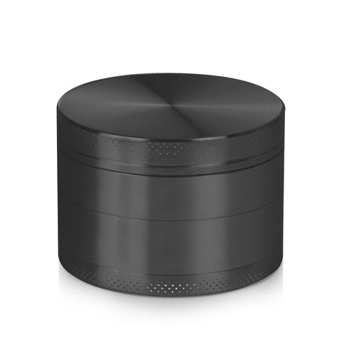 Porsuca Spice Mills Grinder, black, top view showcases compact design and ease of use.