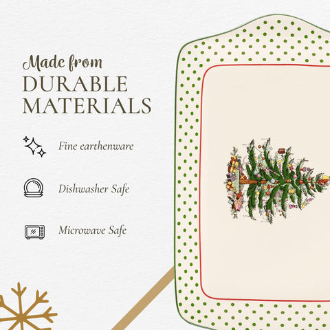 Portmeirion Spode holiday entertaining plate elevates seasonal gatherings.