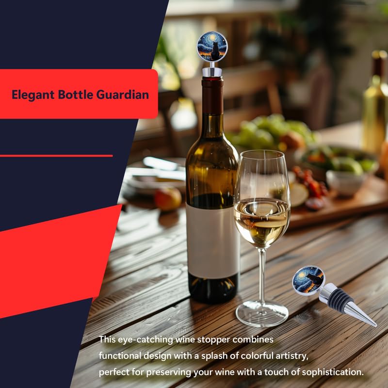 Poseidon Protect starry-cat stopper is dishwasher-safe for everyday use.