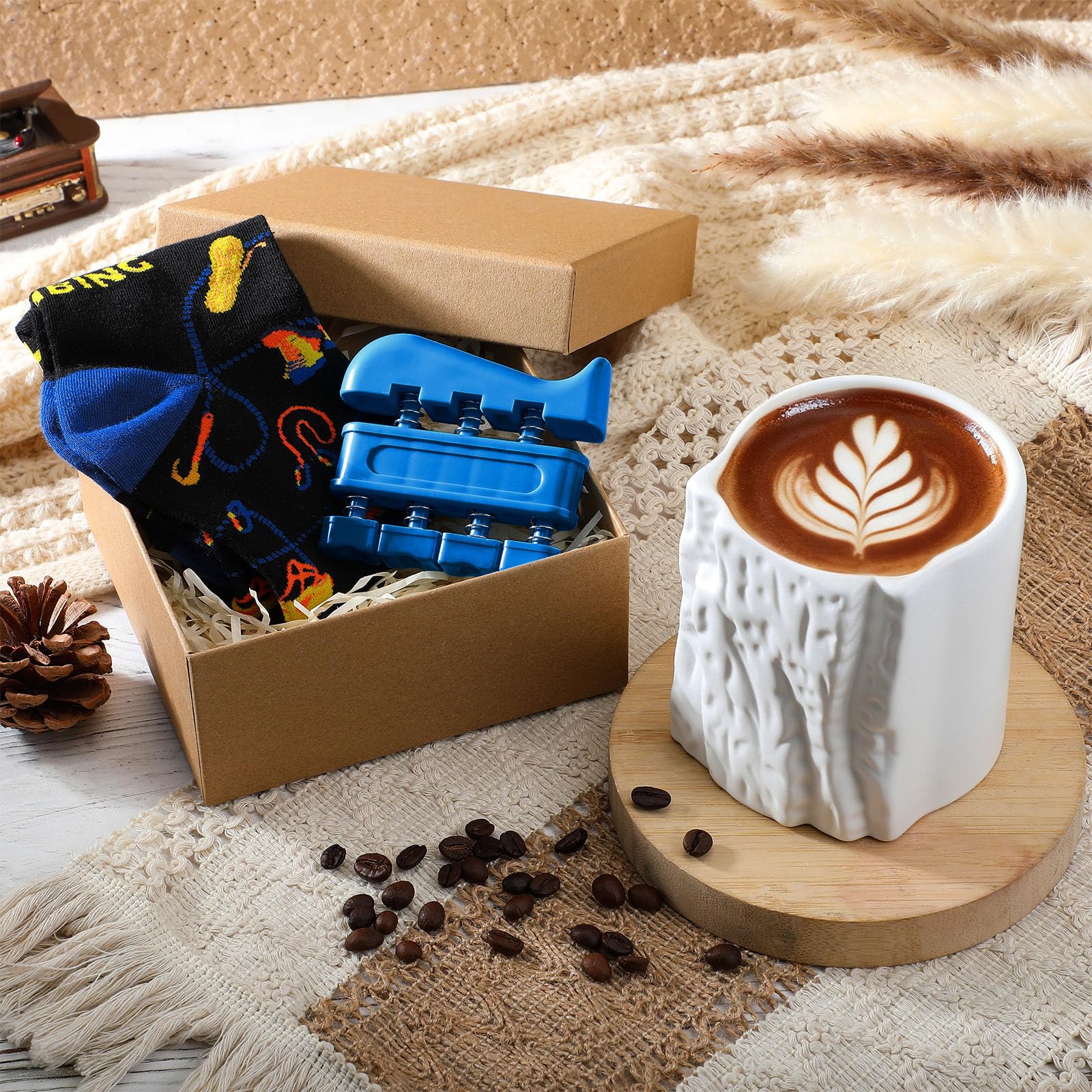 Potchen climbing socks provide comfort and flexibility during climbs.