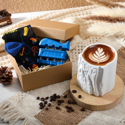 Potchen climbing socks provide comfort and flexibility during climbs.