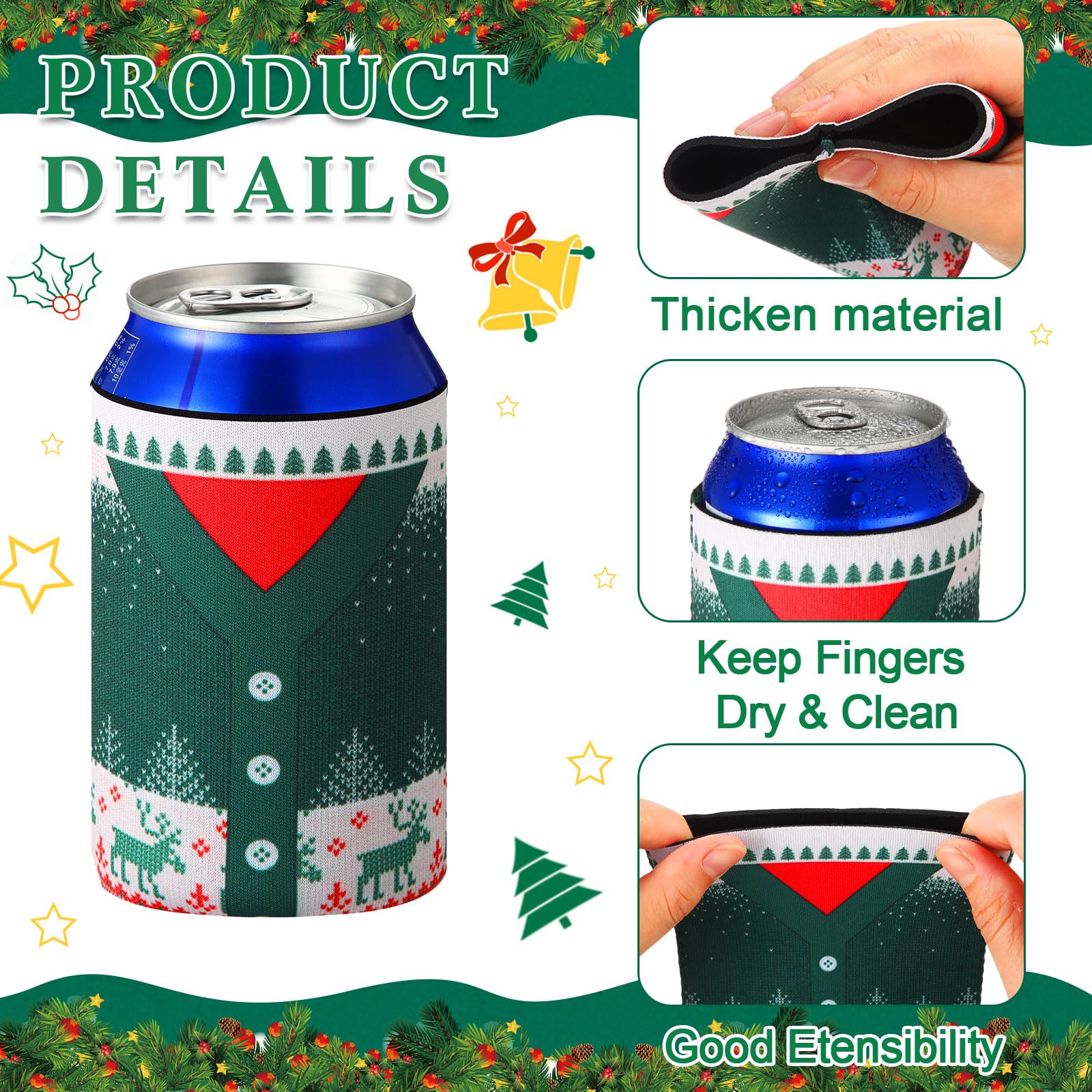Potchen reusable sleeve protects cans and reduces waste at parties.