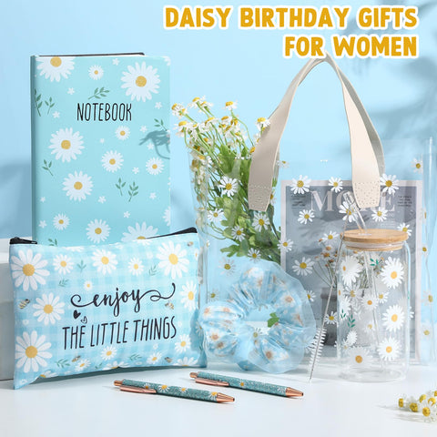 Potchen daisy notebook for journaling and planning.