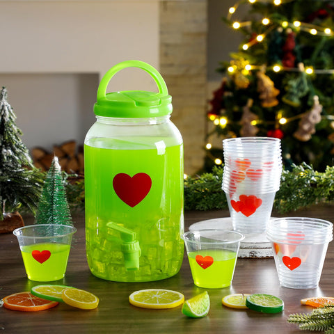 Potchen 3.8L punch dispenser with easy pour spigot