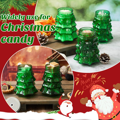 Potchen six-pack of reusable Christmas glasses for gifts or parties.