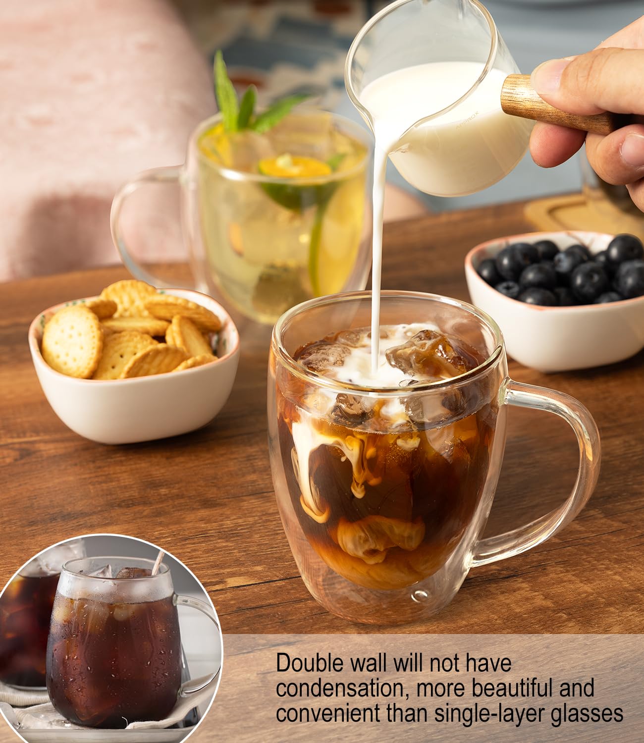 Potdoctor comfortable handle offers balanced grip for easy use