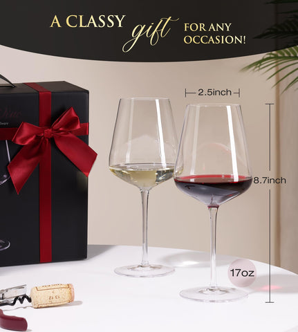 Potdoctor stemmed wine glasses provide balanced grip for Cabernet and Chardonnay tasting