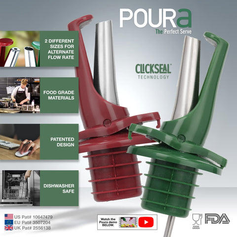 Poura kitchen setup showcases elegant, durable dispensing for everyday cooking.