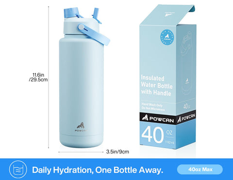 18/8 stainless steel, BPA-free, taste-free hydration with durable build.