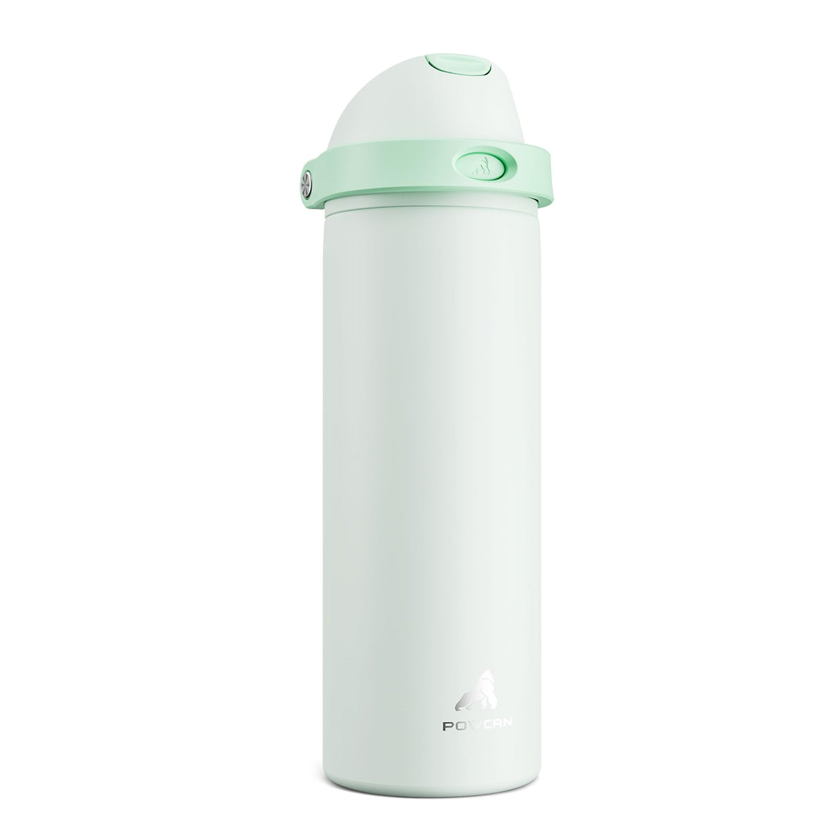 POWCAN 24 oz bottle with spill-proof lid for on-the-go hydration and peace of mind