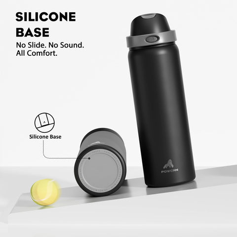 POWCAN 32 oz BPA-free stainless bottle emphasizes safety for daily use.