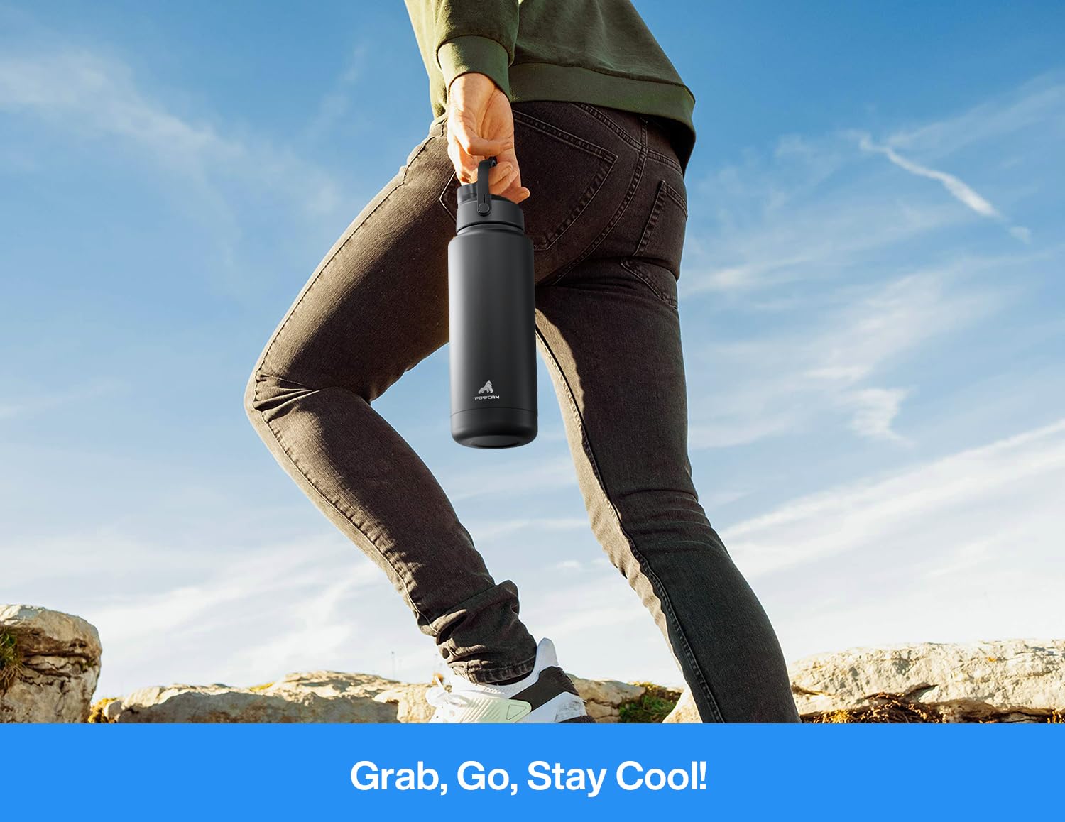 40 oz capacity supports long days of sports, travel, or school.