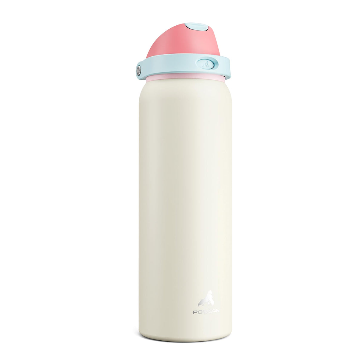 POWCAN 40oz bottle with handle for easy carry during workouts