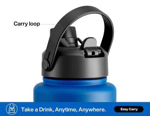 Powcan wide-mouth allows easy cleaning and ice addition.