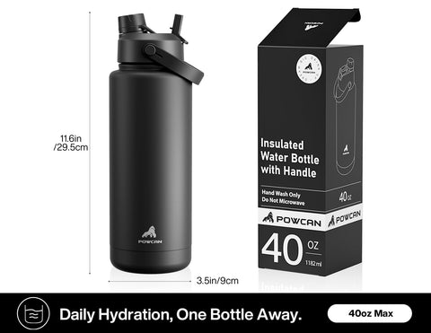 Durable 18/8 stainless steel body resists flavor transfer