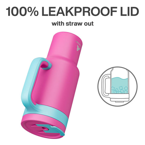 POWCAN dishwasher-safe stainless steel tumbler simplifies cleanup.