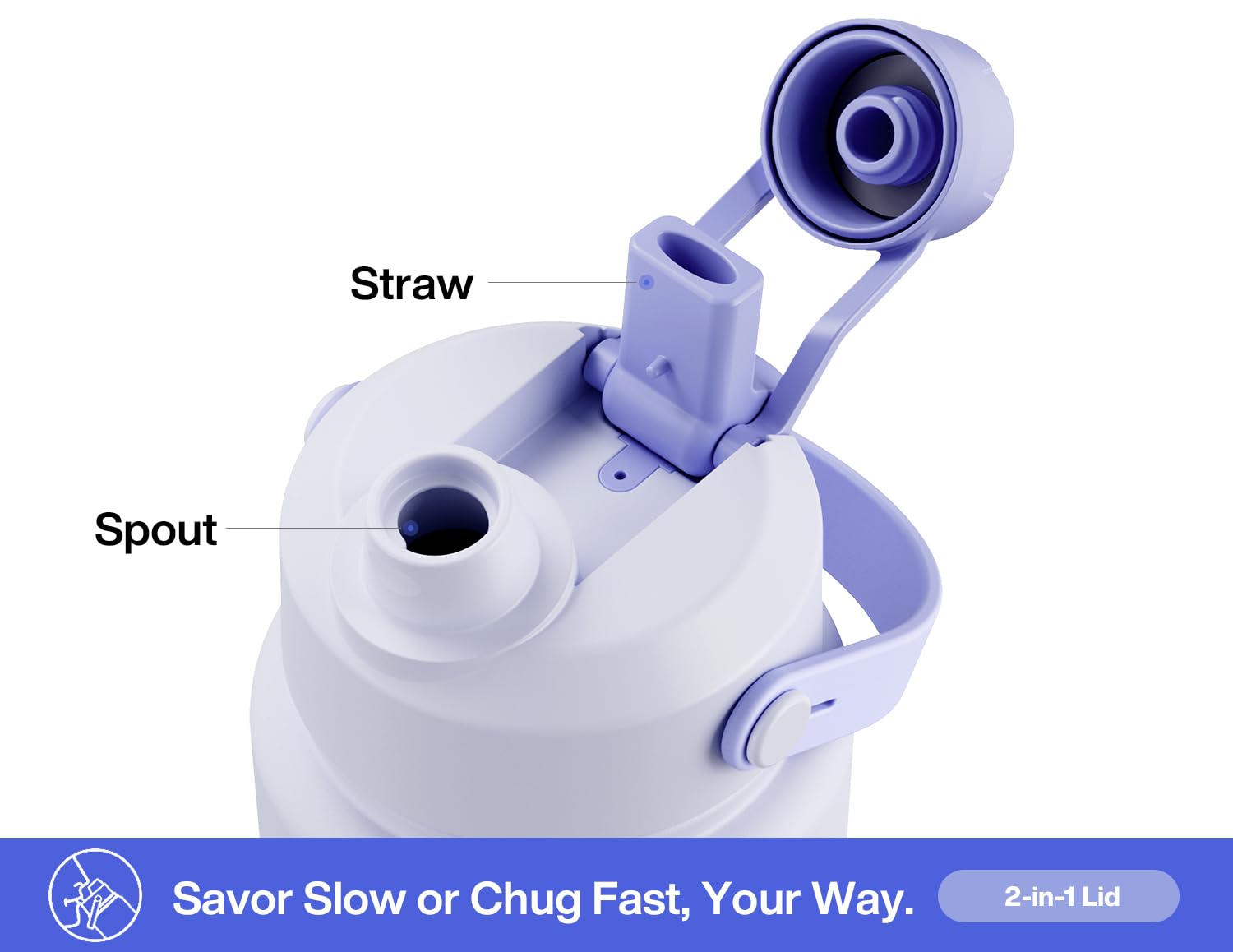 Leak-proof design prevents spills in backpacks and travel.