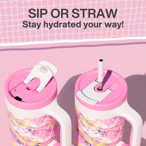 Powcan PowGrip handle offers a sturdy grip during outdoor activities.