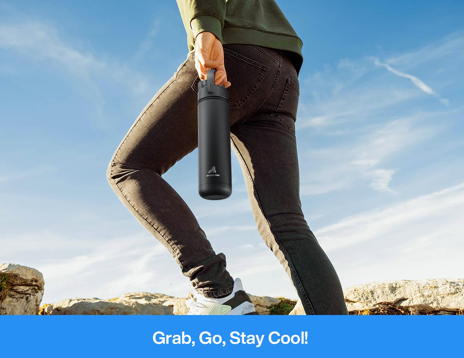 Powcan Sea Breeze finish adds style to workouts, commutes, and classes